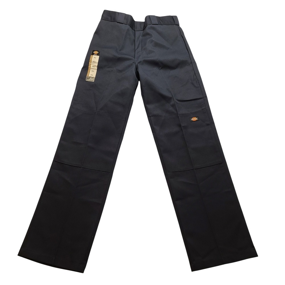 Dickies Loose Fit Work Pants Navy Blue 30x34 Flat Front Men's Trousers NWOT